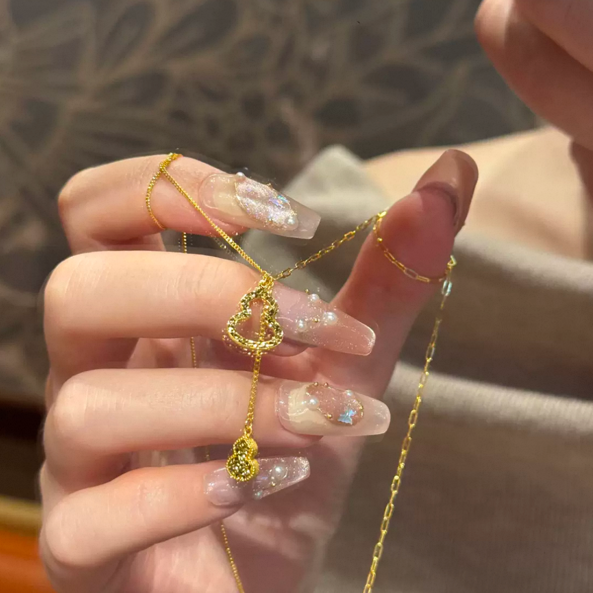 精工高版本碎冰冰葫芦项链