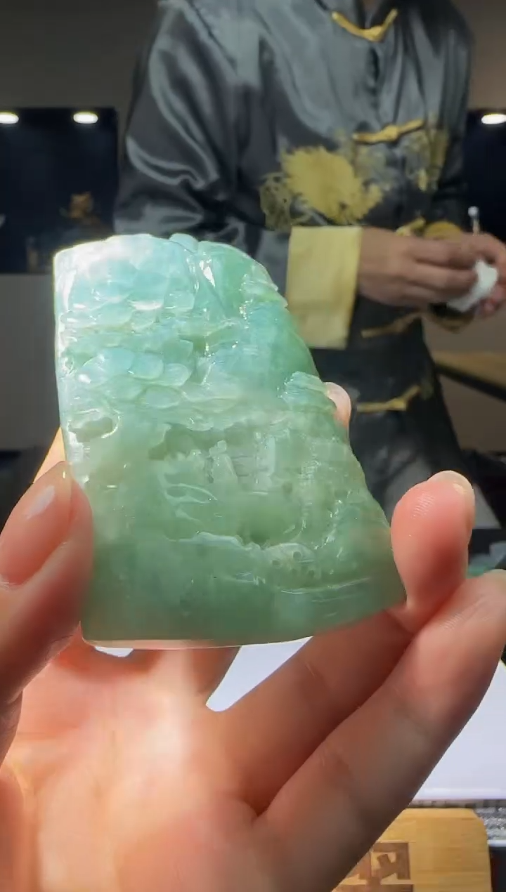 【闪购商品】定制翡翠未镶嵌Q03083翡翠