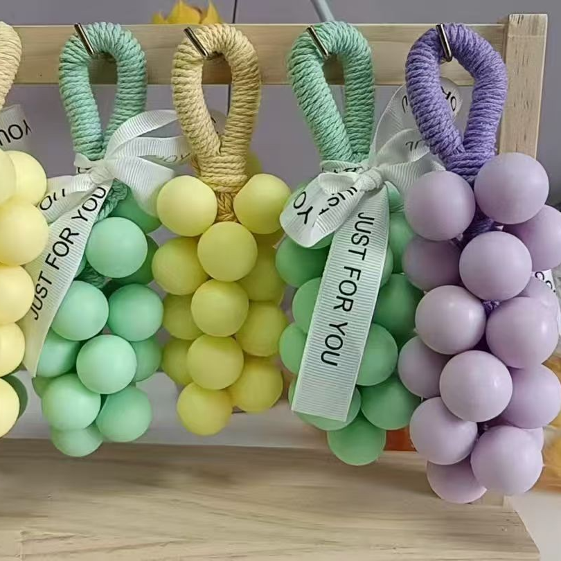 ins风葡萄手工皂多色精油皂挂件生日伴手礼趣味闺蜜礼物