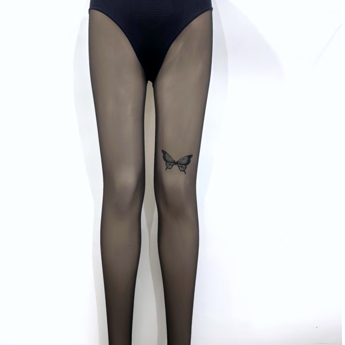【01超仙蝴蝶袜】腿部蝴蝶蝴蝶超透面膜丝袜