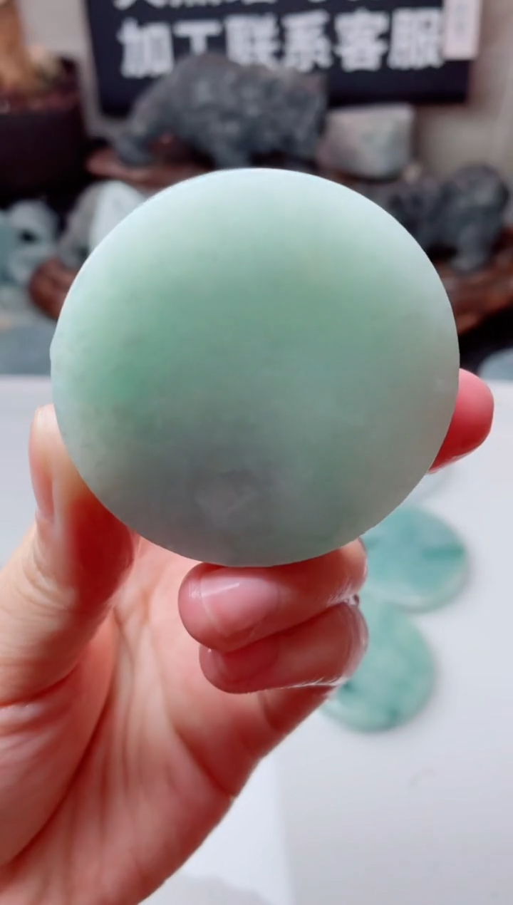 翡翠未镶嵌颈饰4325.....