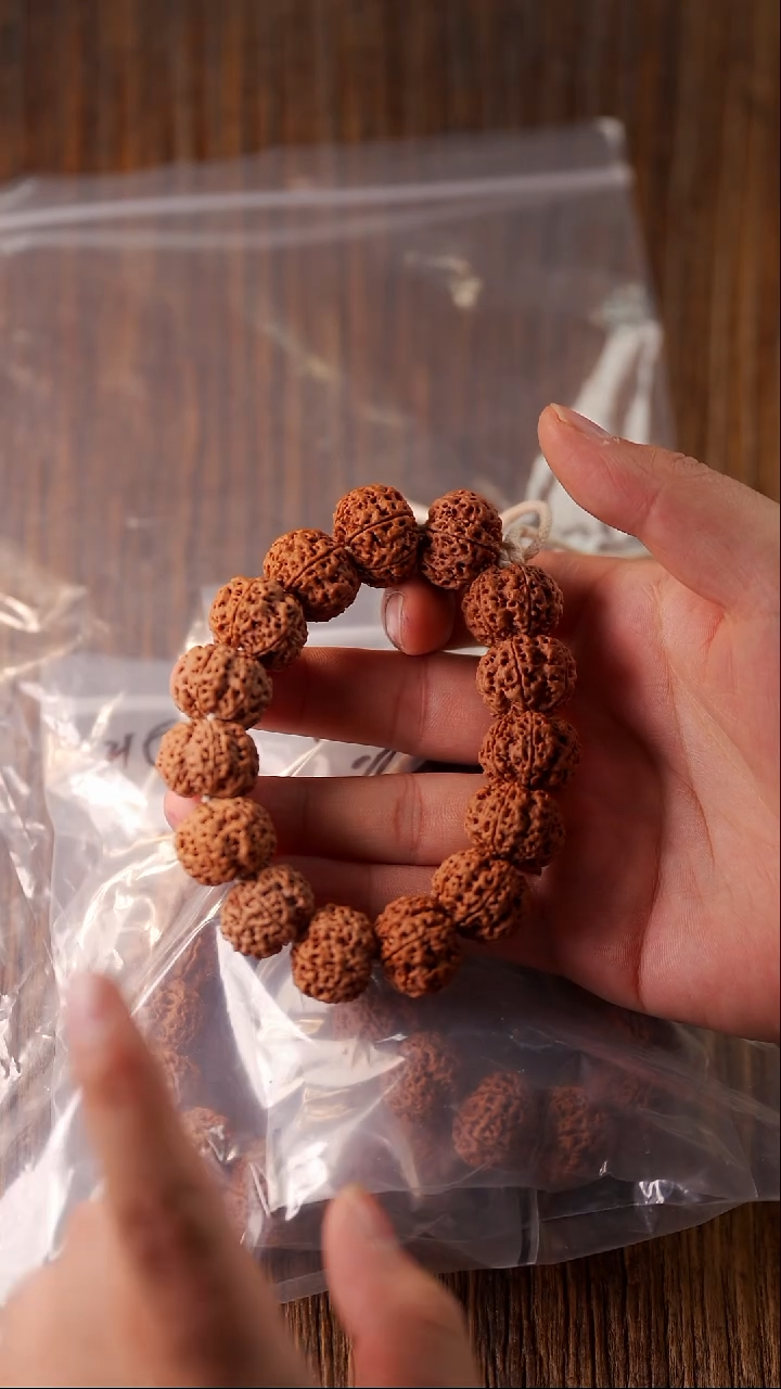 手串金刚菩提21mm 梁产区原生招财六瓣大金刚菩提