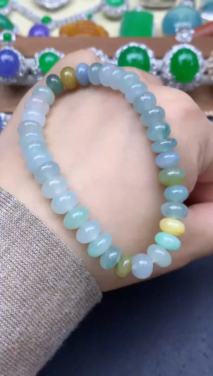 未镶嵌手链翡翠67-中国好珍宝