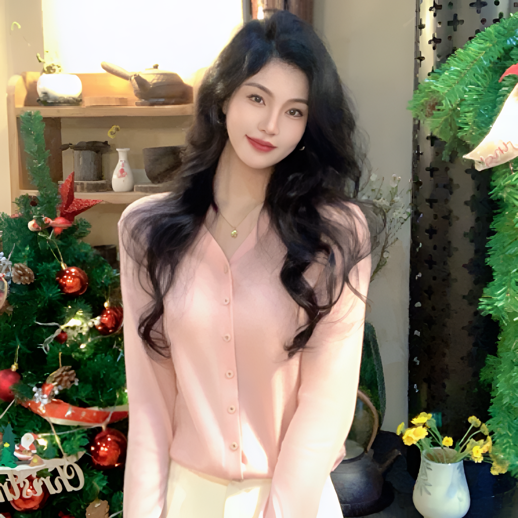 哥弟针织开衫新款毛衣网红款外套秋冬高级流行打底衫上衣1499244