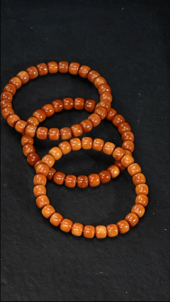 手串龙脊菩提毕业料高透玉化老型8.7mm