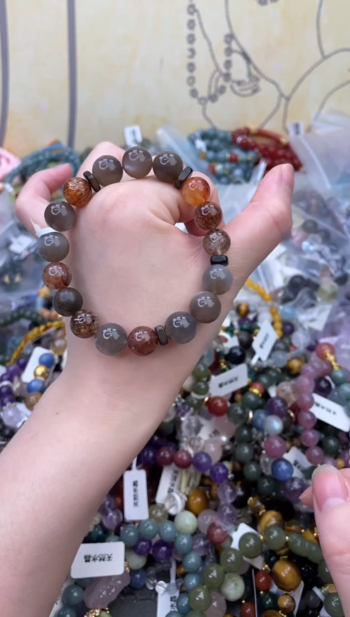 未镶嵌手链月光石389