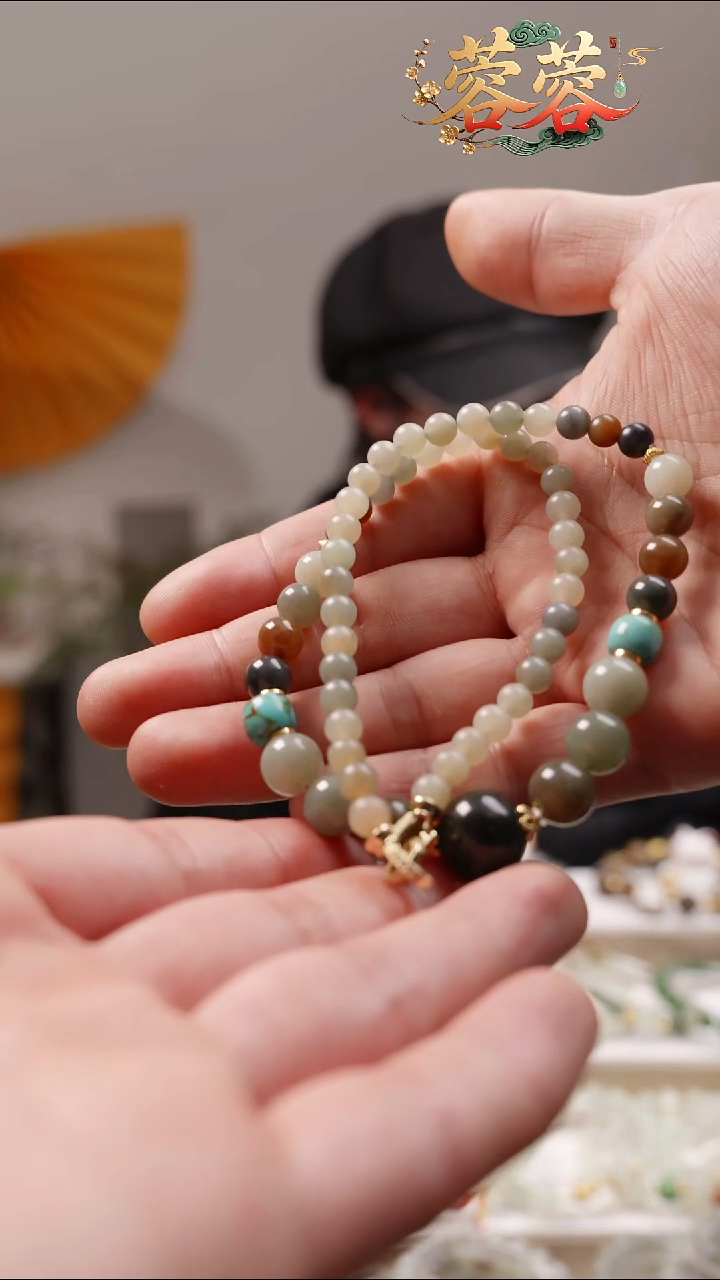 颈饰未镶嵌和田玉（糖玉）S***l楼兰项链