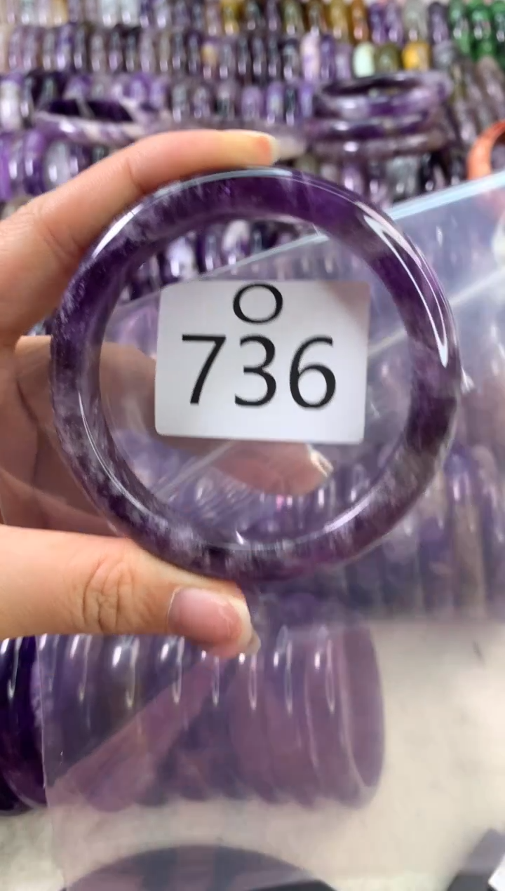 【闪购商品】水晶水晶手镯O未镶嵌736-58