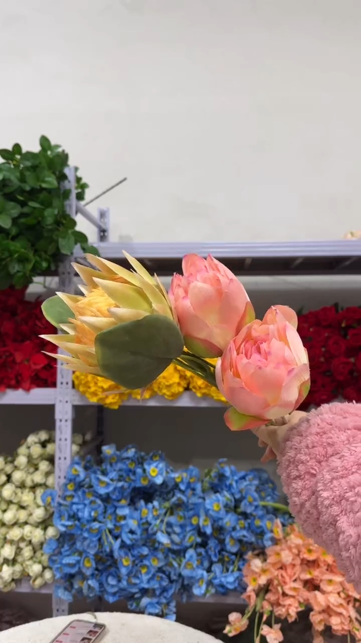 妍韵高端仿真花108