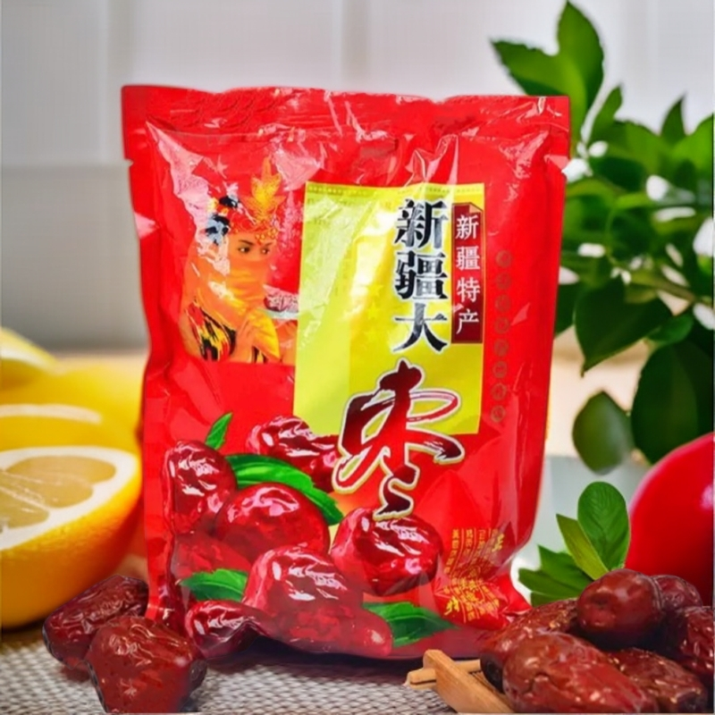 【三单五单囤】新疆大枣 泡茶熬粥红枣400g 新老包装随机发 ZS