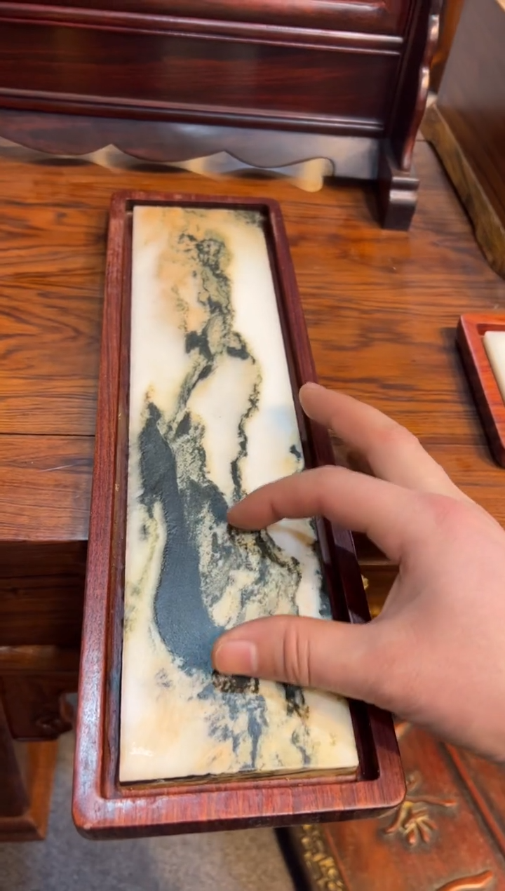 【闪购商品】花梨木类木雕茶盘