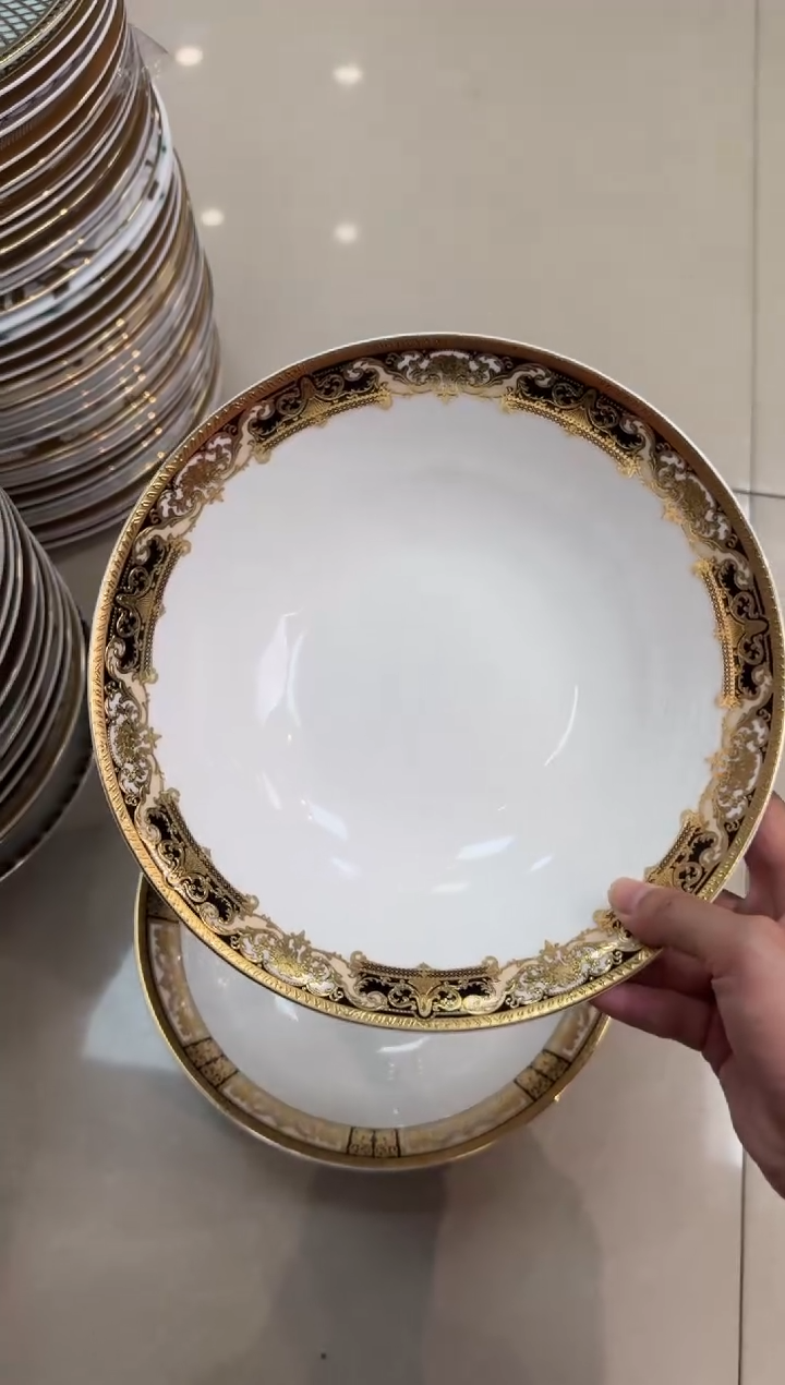 【闪购商品】瓷片9英寸汤碗福利款 尾单