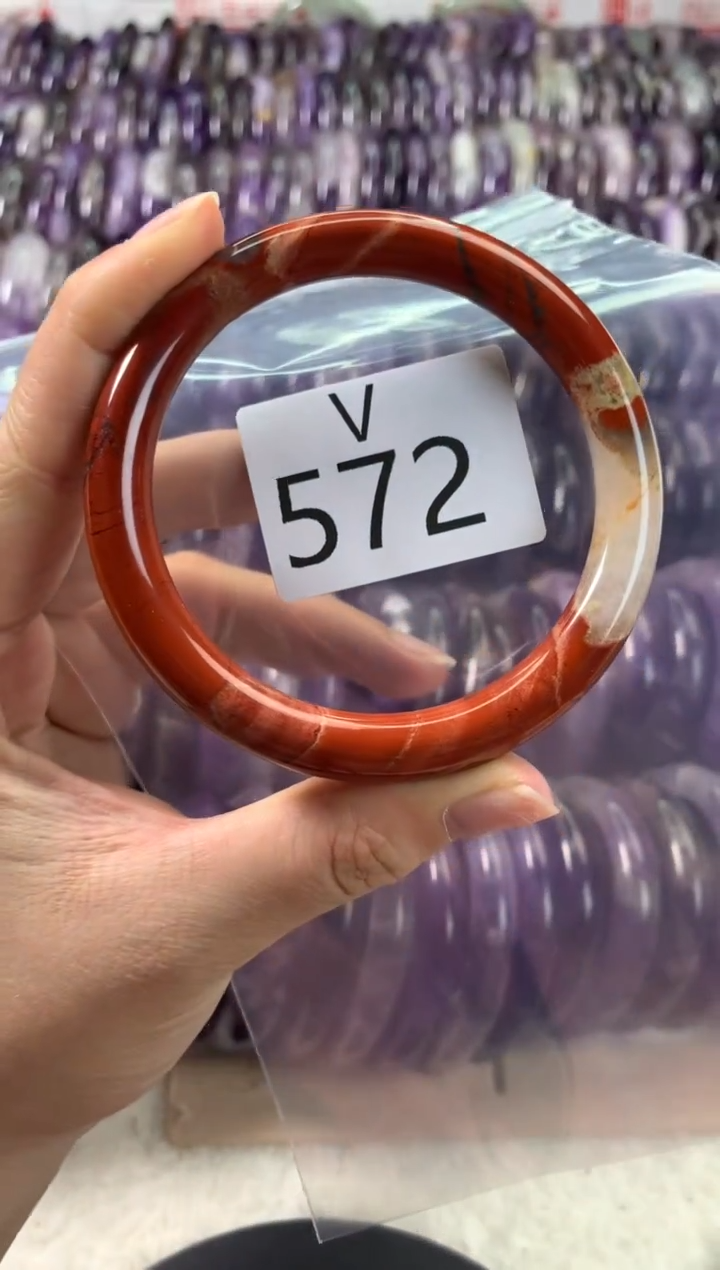 【闪购商品】水晶水晶手镯V未镶嵌572-60