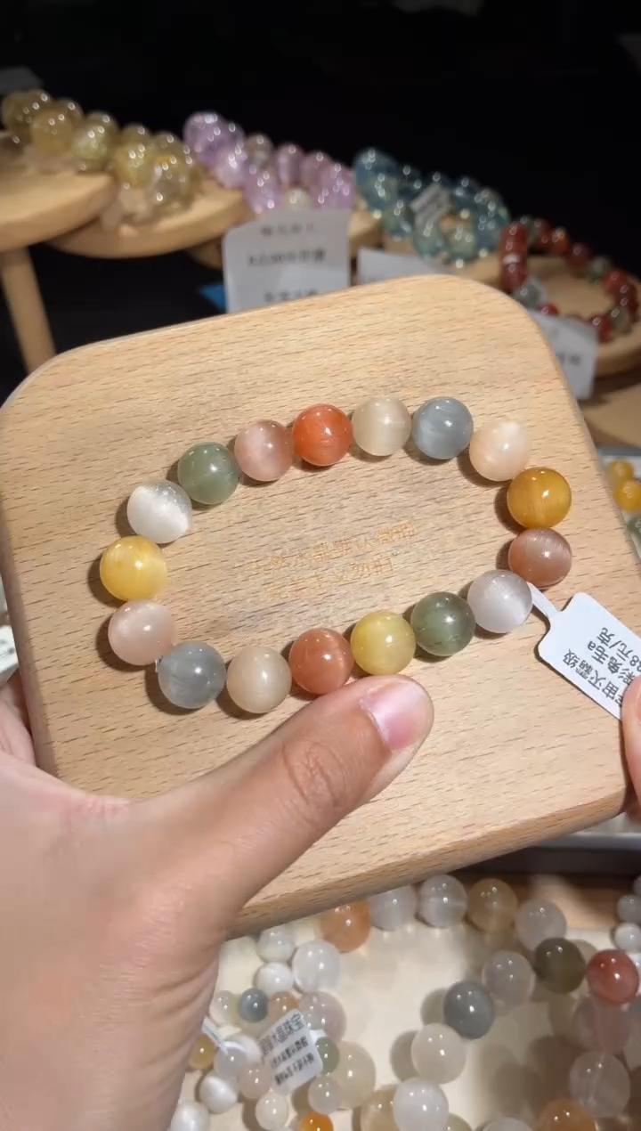 未镶嵌手链水晶160号多样性发一Z12mm