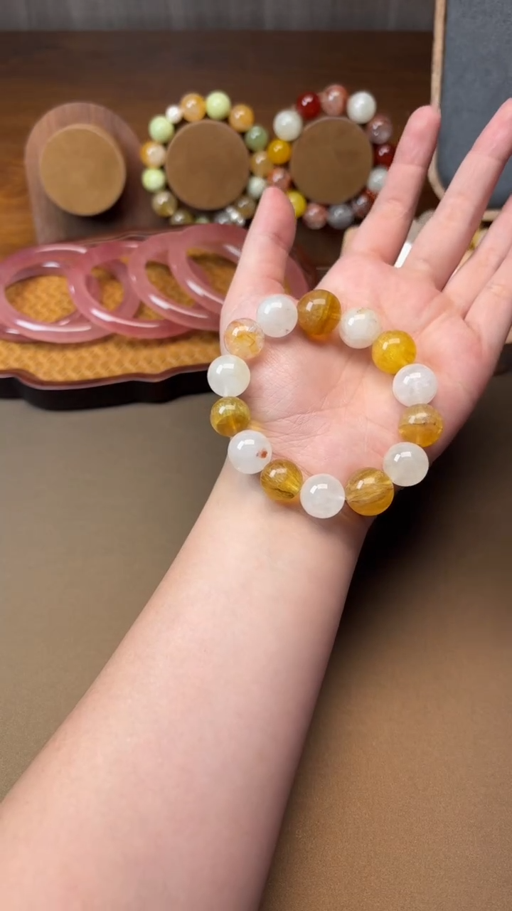 未镶嵌手串水晶1