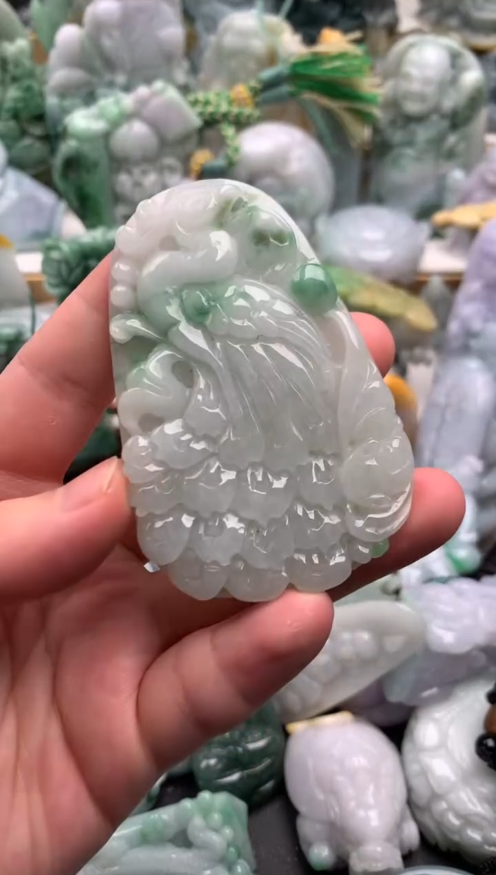 吊坠(不含链)未镶嵌翡翠1