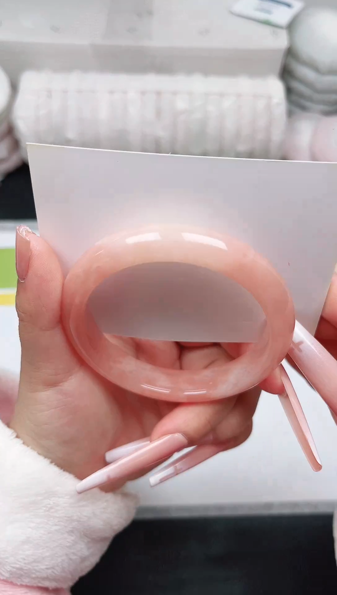 未镶嵌手镯石英质玉5-56