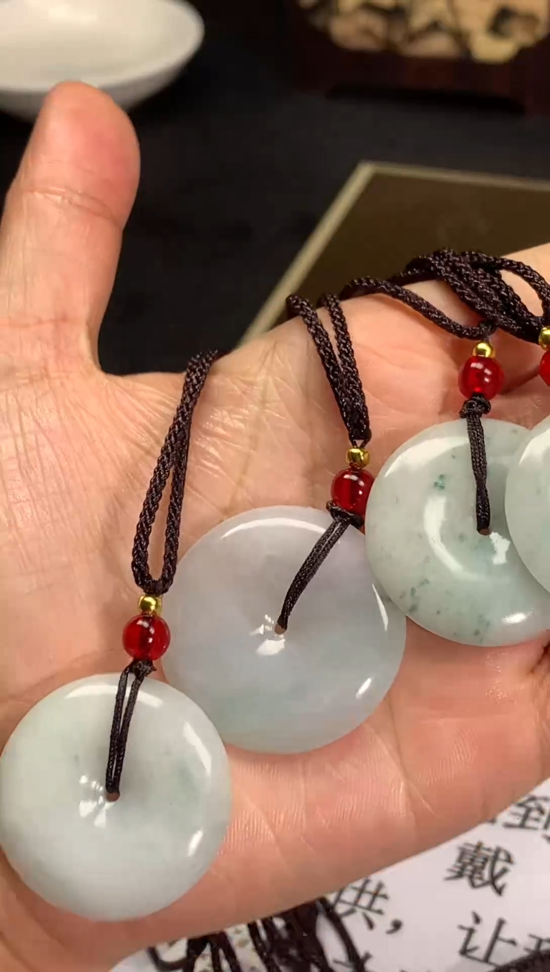 颈饰未镶嵌翡翠多样性发货发其一