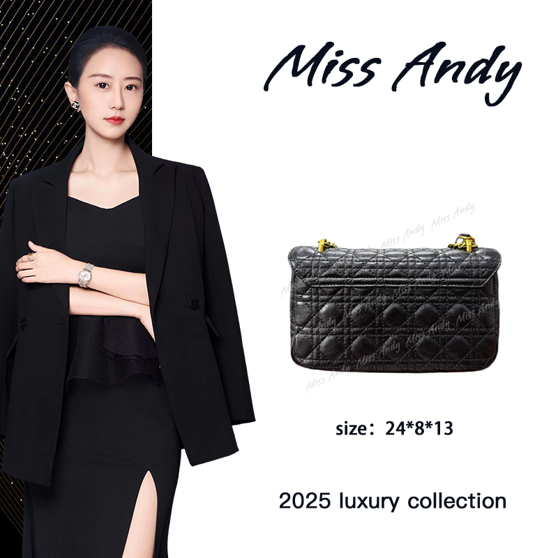 【Andy甄选】SD-50268-复古黑 奢品女包