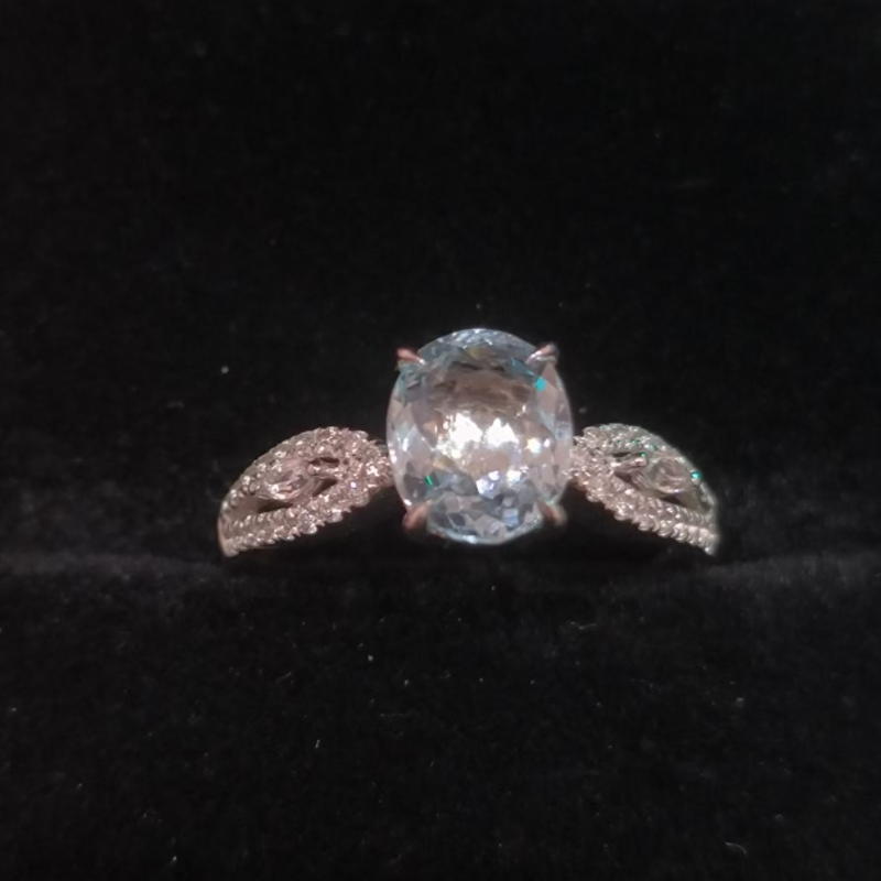 CIGALONGPT950海蓝宝戒指 3207