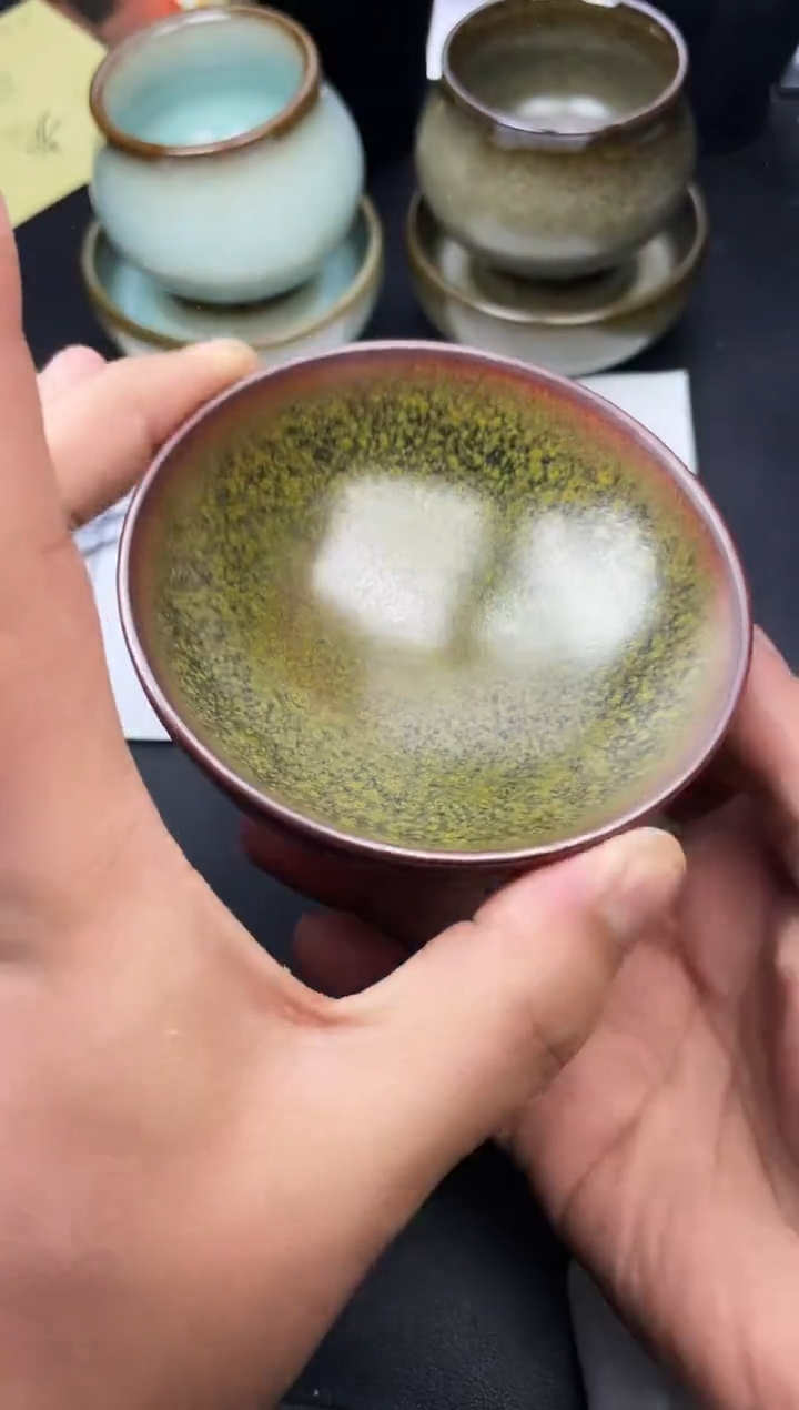 【闪购商品】茶盏131叶紫建盏叶紫