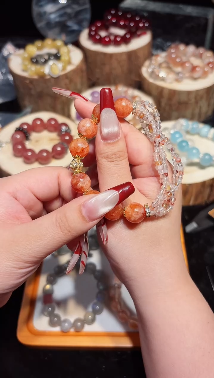 【闪购商品】水晶手链未镶嵌【西西水晶】颗颗精选 完美主义者慎入