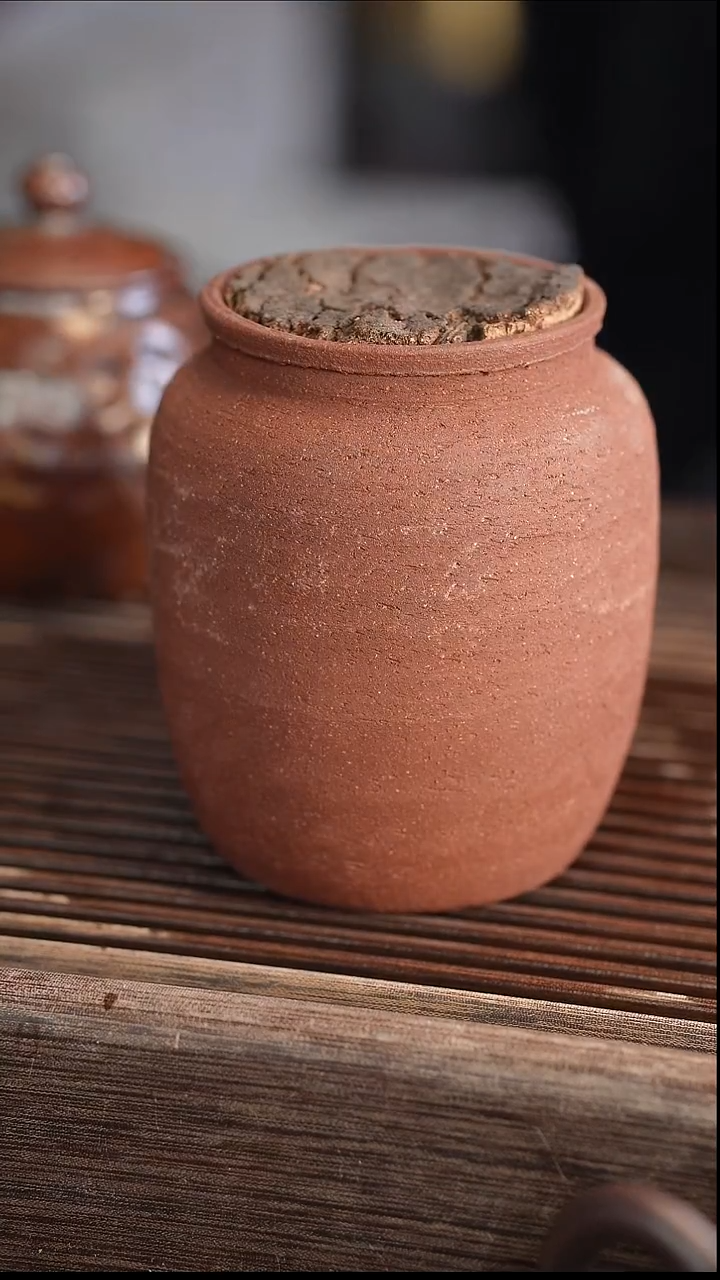 茶壶紫砂茶叶罐【带木塞】