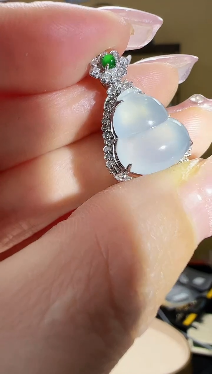 【闪购商品】翡翠颈饰18K金镶嵌DFZ0209-55