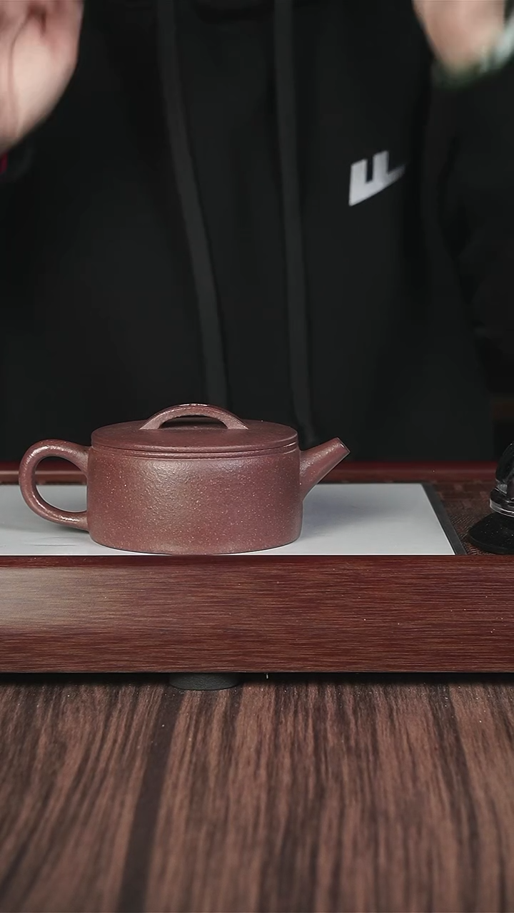 【闪购商品】紫砂茶壶千禧紫泥  汉瓦 240cc