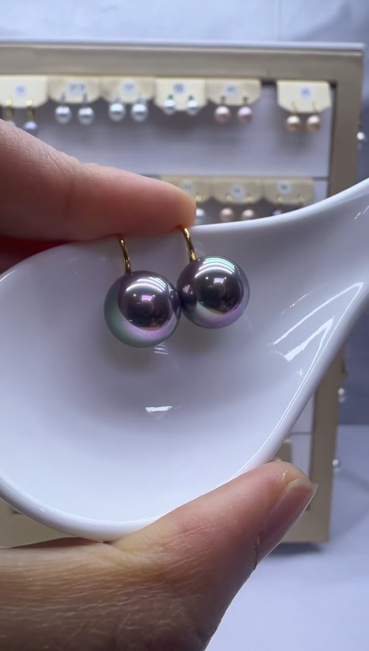 未镶嵌耳饰淡水珍珠053