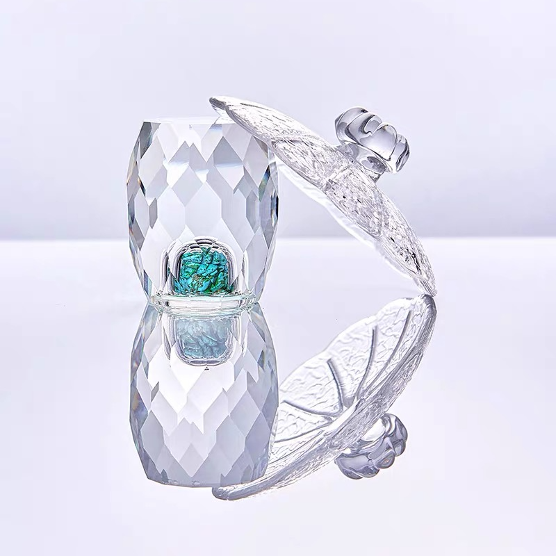 F162-绿松石茶宠摆件盖置GY