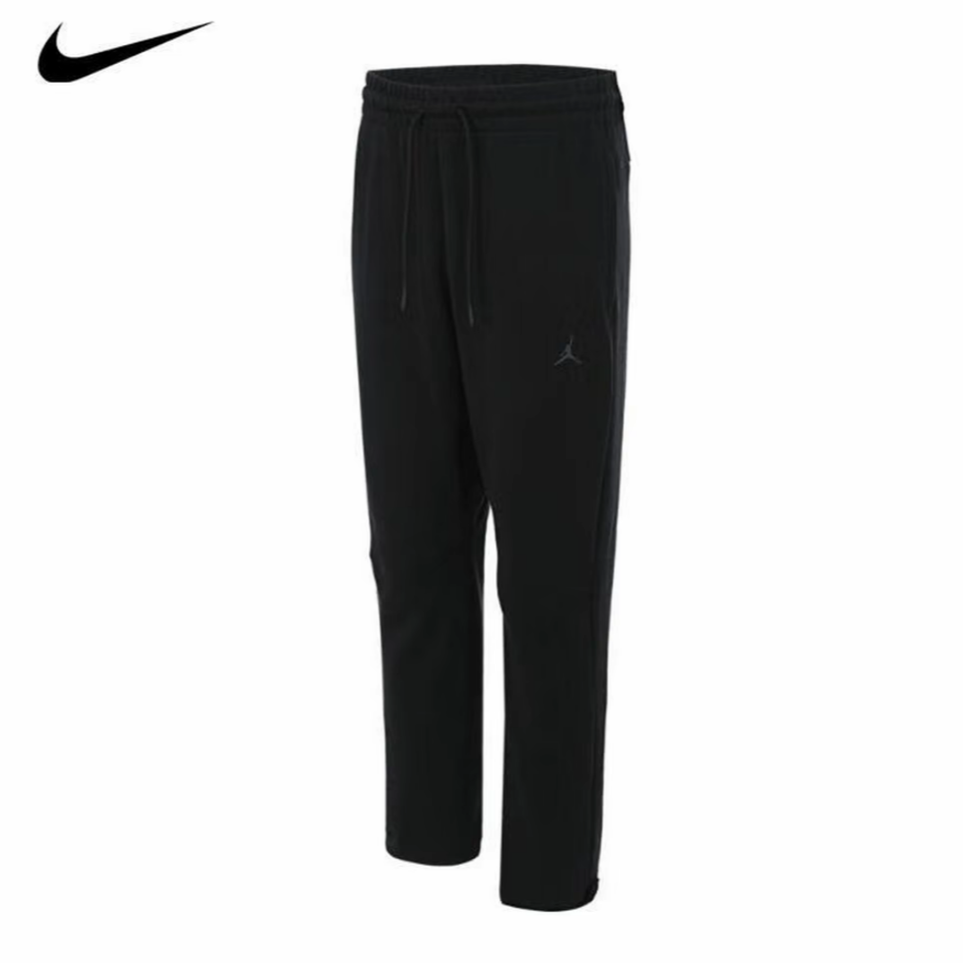 NIKE/耐克男子乔丹黑运动训练休闲速干微束口针织长裤 FV8605010