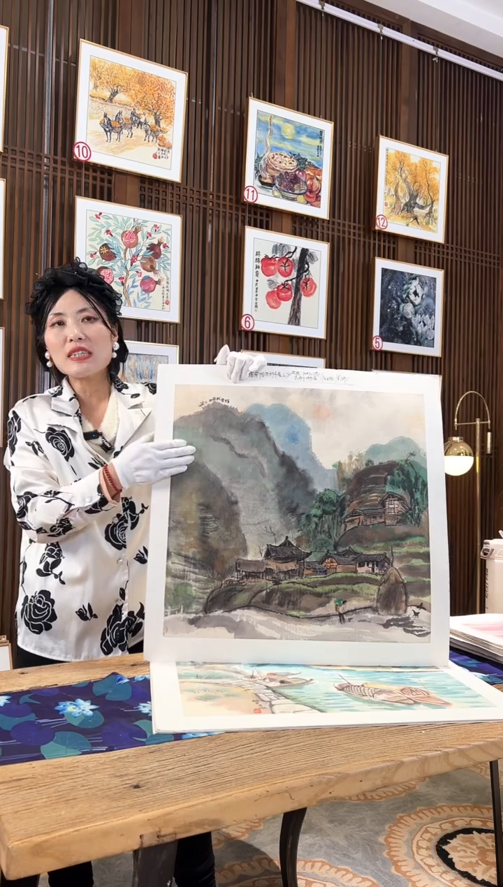 版画耿玉琨名章限量版画S