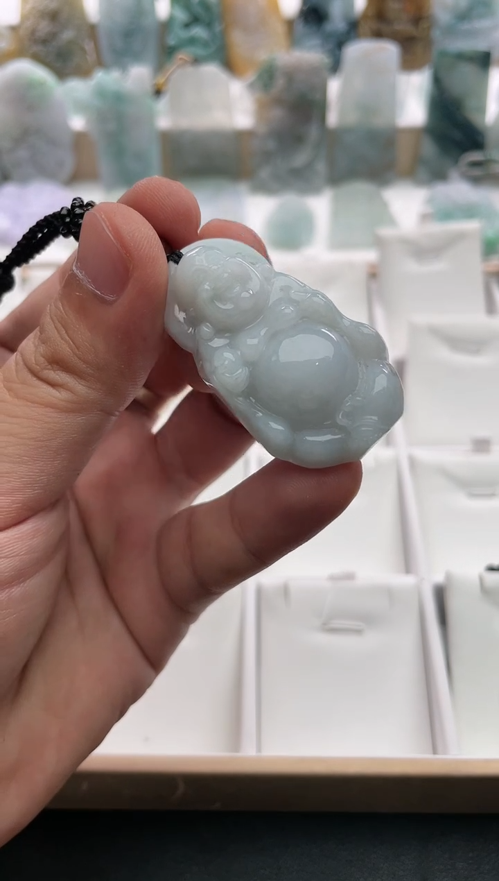 【闪购商品】翡翠颈饰未镶嵌..../1/16/81