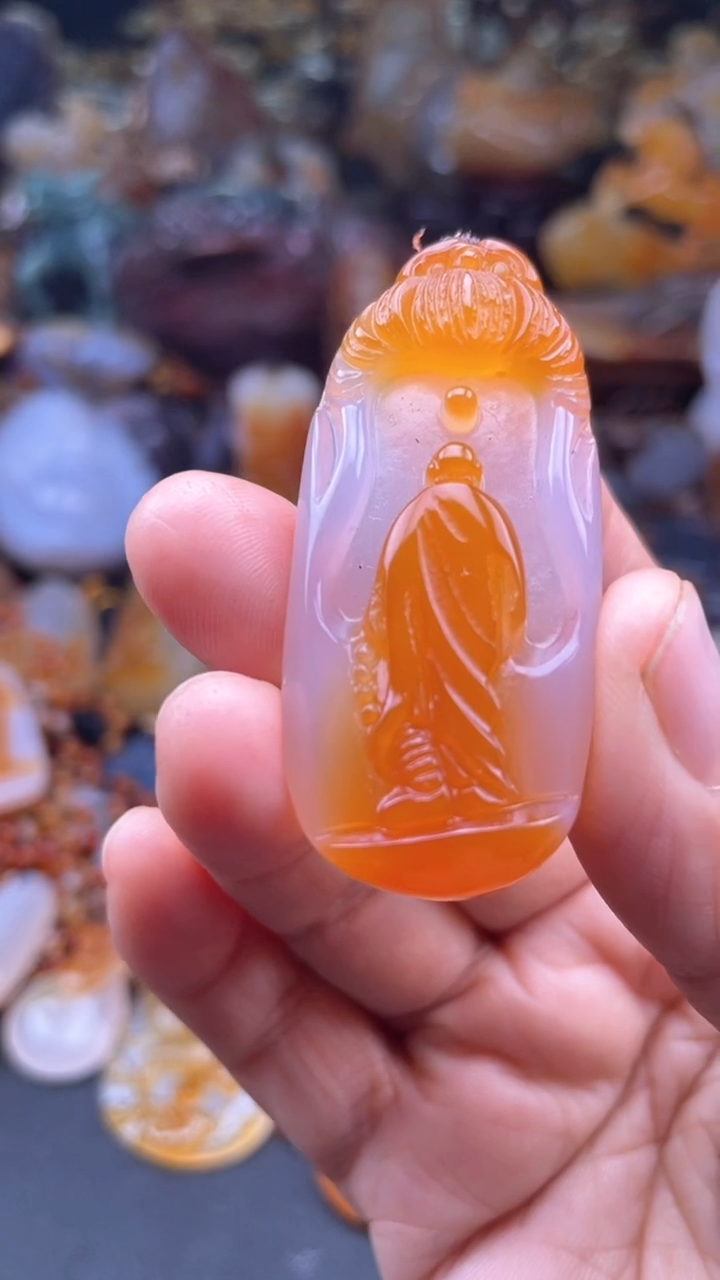 【闪购商品】玛瑙/玉髓颈饰未镶嵌AA