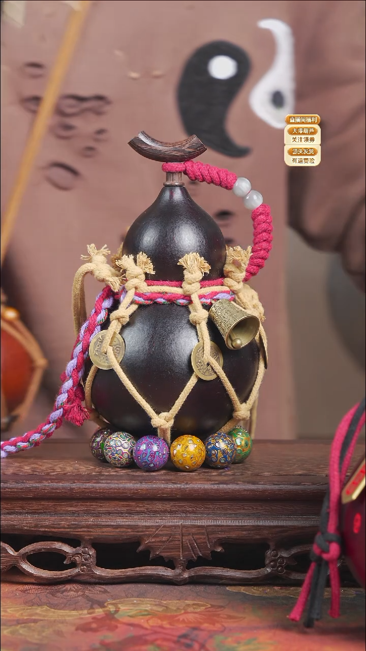 WU058网兜款葫芦不包手串