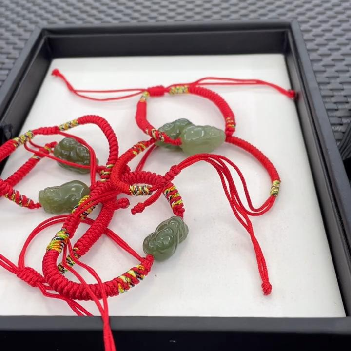 和田玉貔貅手牌（多样性发一件）  PP146