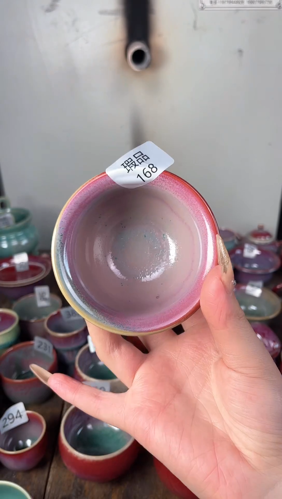 【闪购商品】摆件钧瓷窑变精品茶器