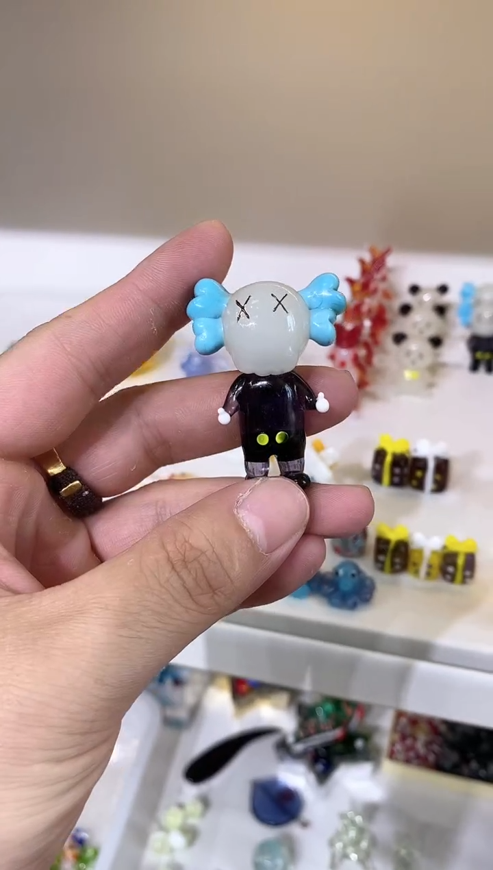 琉璃手工艺品特价暴力熊