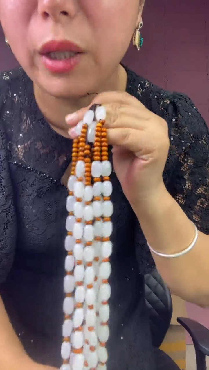 天然玉石未镶嵌颈饰