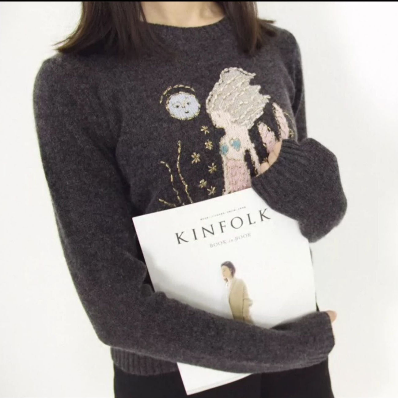 全新未使用 DIOR/迪奥 双双臻选/BC00901/迪奥针织衫/黑色;S