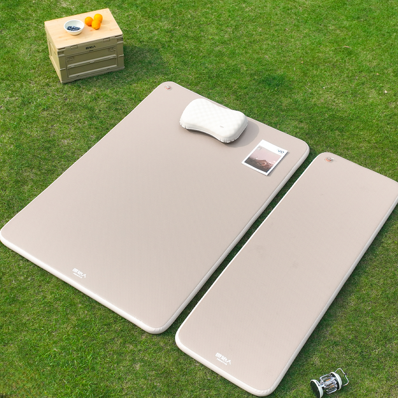 【原始人舒云弹丝云床】户外露营新款拉丝气垫床打地铺家用便携帐篷