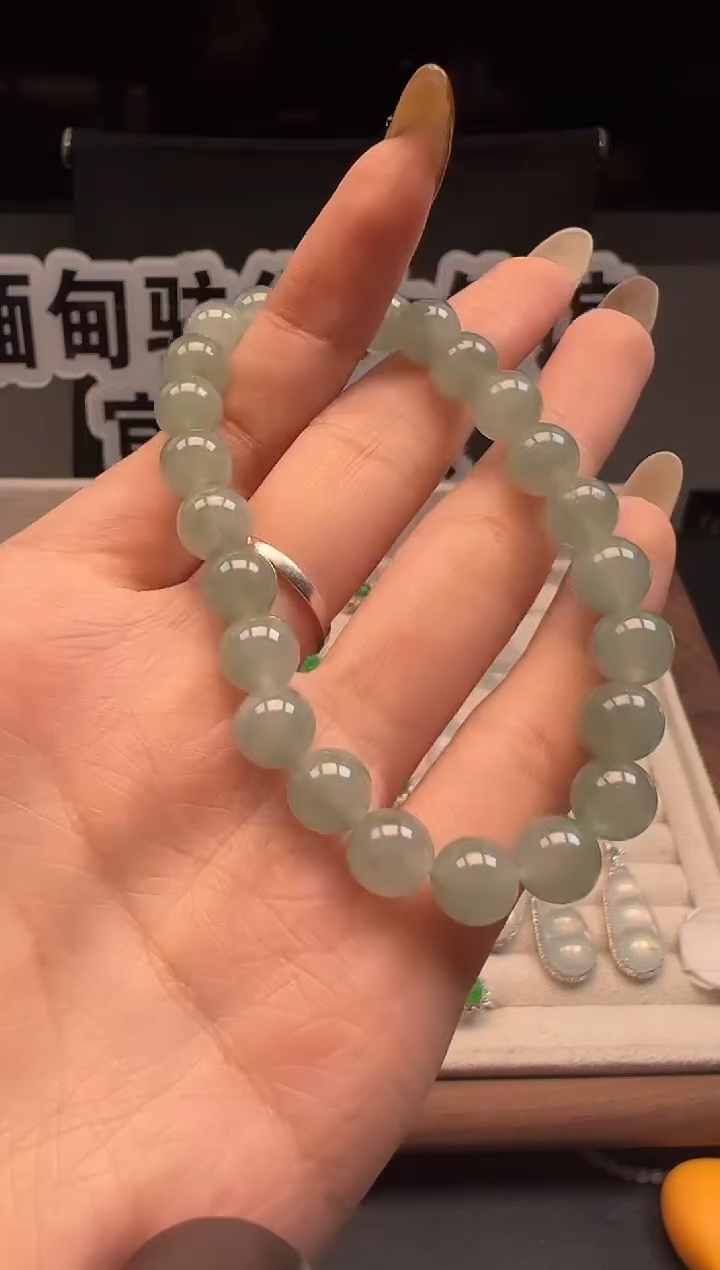 未镶嵌手串翡翠缅甸珠宝严选