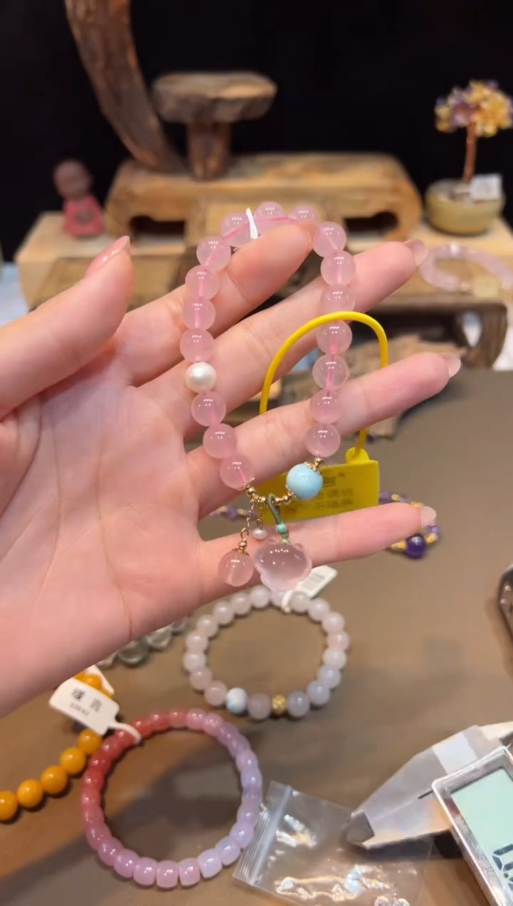 水晶手链未镶嵌手饰@@G978