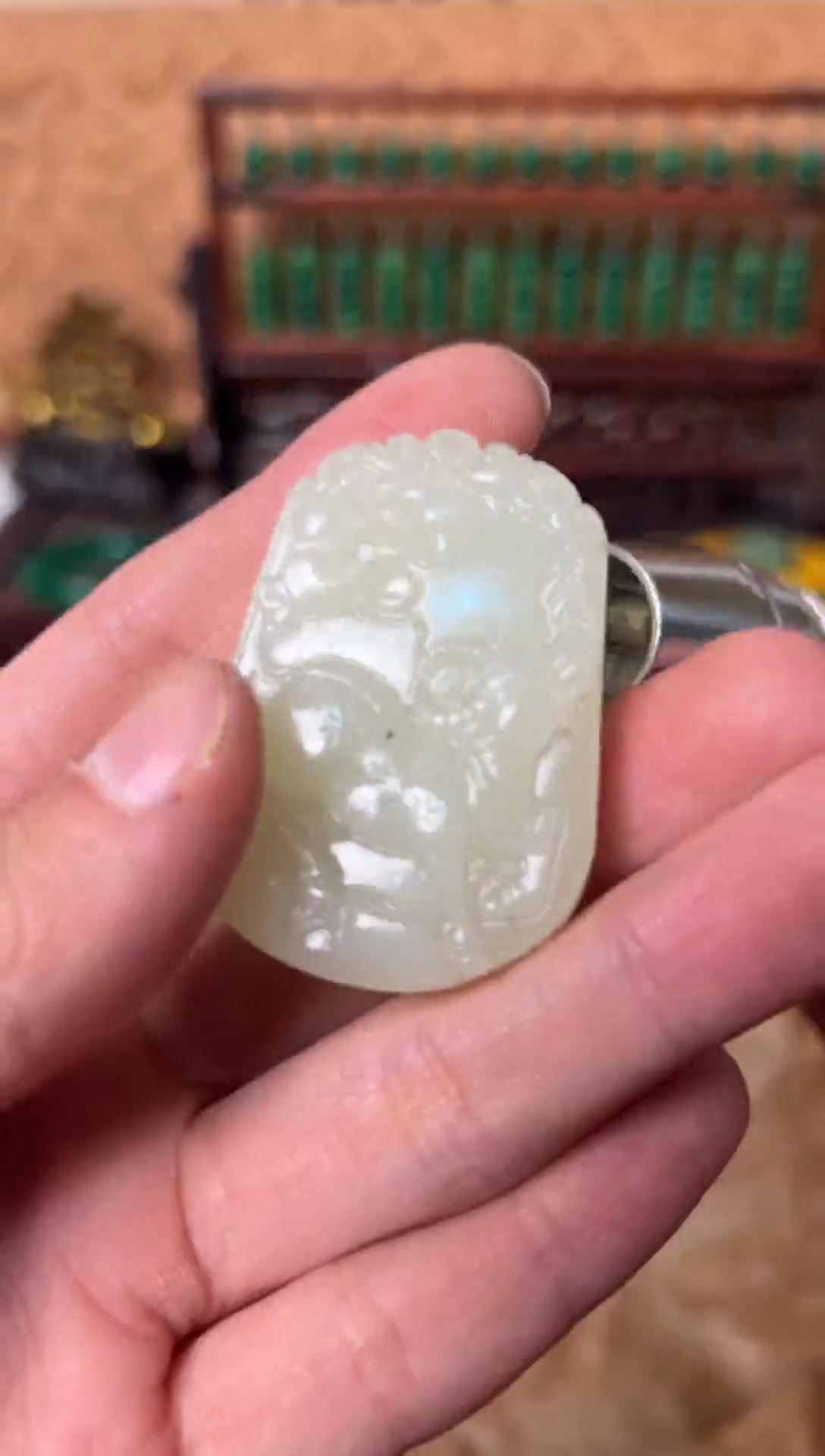 【闪购商品】和田玉颈饰未镶嵌好运来直播间专属链接牛