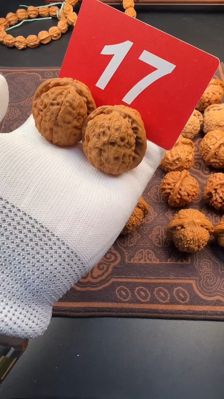 把件文玩核桃38甲骨文