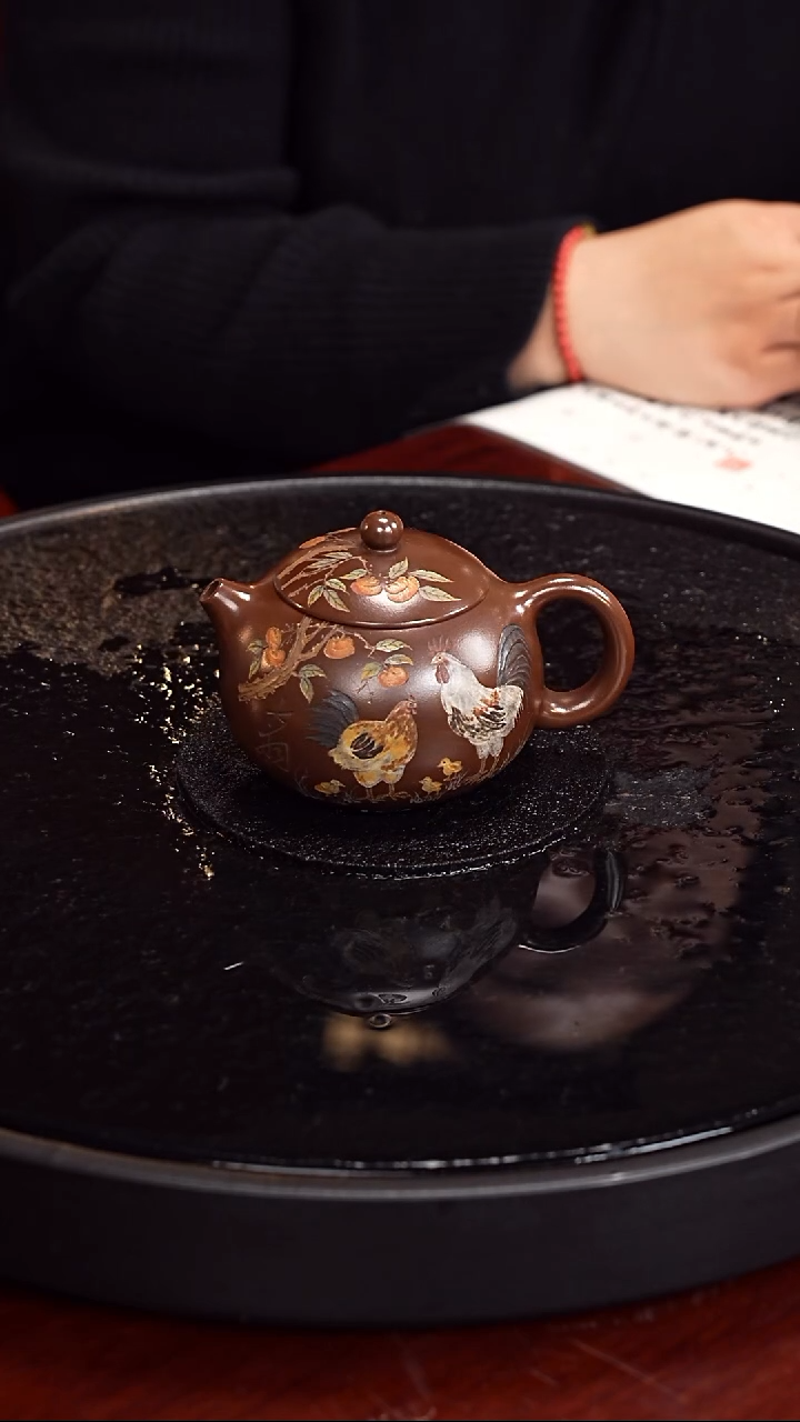 茶壶紫砂沈建康  西施205 底槽清 220毫升