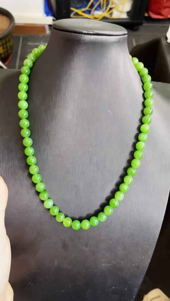 【闪购商品】和田玉项链18K金镶嵌多样性发一