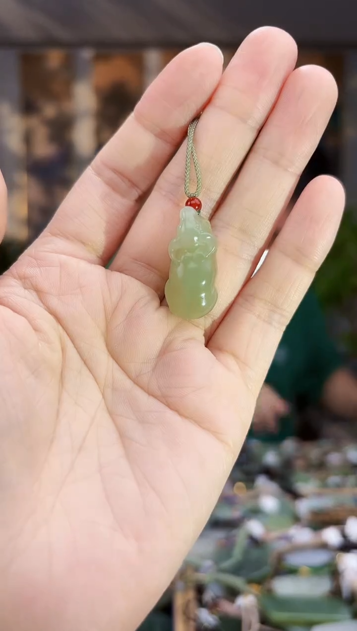 未镶嵌和田玉挂件拍一发一