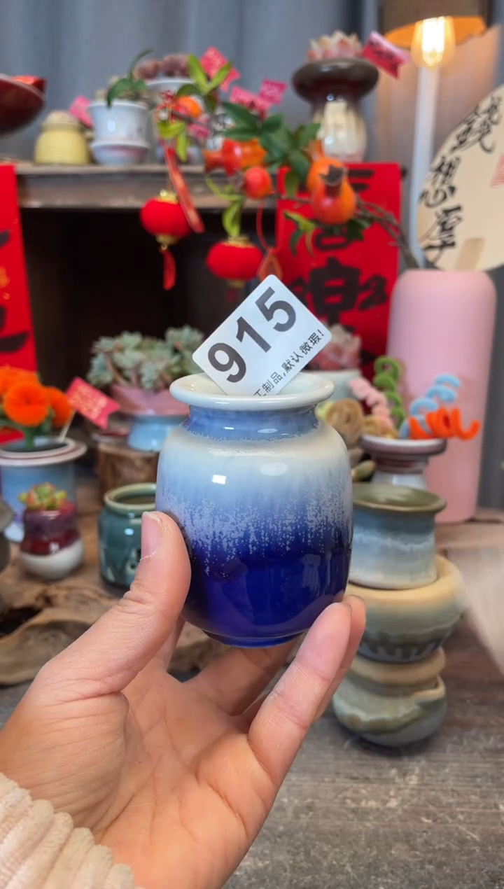 【闪购商品】摆件915知木小芳花盆